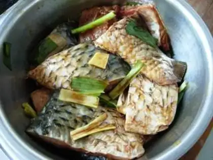 Make Fried carp step 1