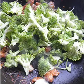 Make The broccoli willow step 4
