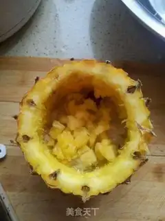 Make Pineapple rice step 7