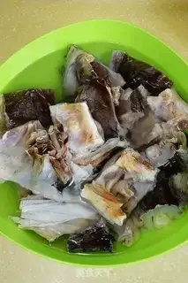 Make Steaming oxen fish dry step 1