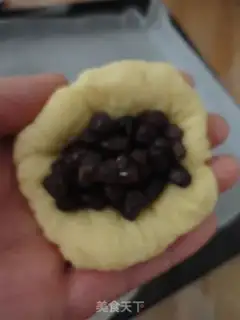 Make Bean buns step 8