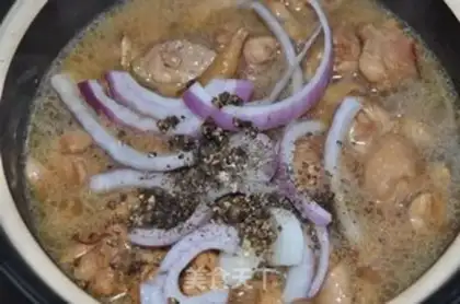 Make Black pepper chicken leg step 11