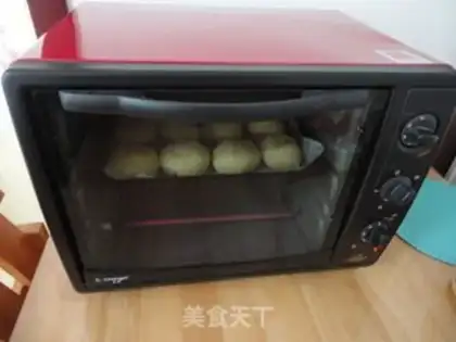 Make Bean buns step 12