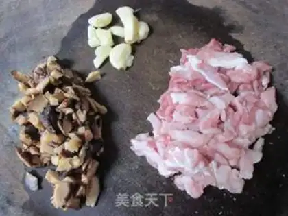 Make Chestnut fried rice step 5