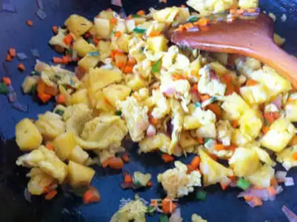 Make Pineapple for beggars step 15