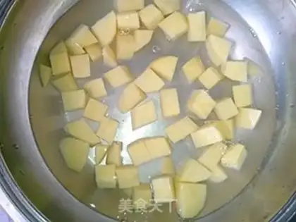 Make Cheese juice and potatoes step 2