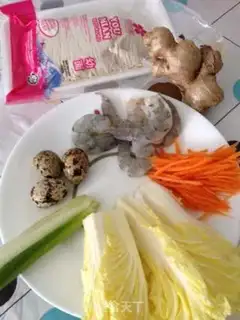Make Shrimp ginger soup step 0