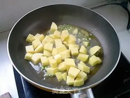 Make Cheese juice and potatoes step 5