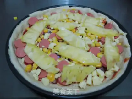 Make Arctic shrimp pizza step 10