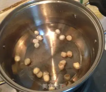 Make Silver ear lilies step 2
