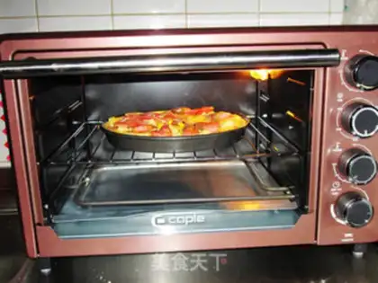 Make Arctic shrimp pizza step 12