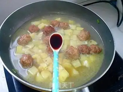 Make Cheese juice and potatoes step 8