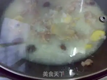 Make A chicken with red dates step 4