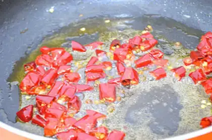 Make Spicy shrimp step 3