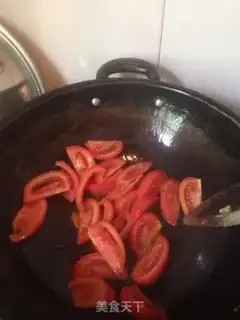 Make Tomato fried eggs step 7
