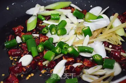 Make Spicy shrimp step 4