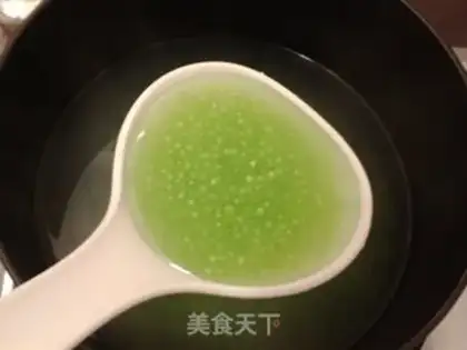 Make Coconut juice, green Simillo step 1