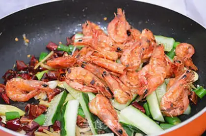 Make Spicy shrimp step 5