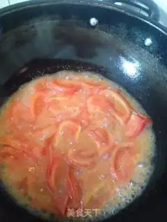 Make Tomato fried eggs step 9