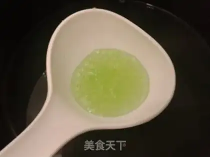 Make Coconut juice, green Simillo step 2