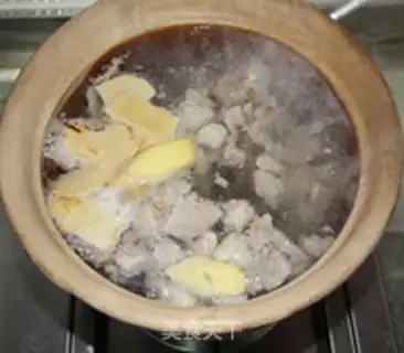 Make Yellow lamb soup step 7