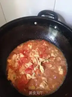 Make Tomato fried eggs step 10