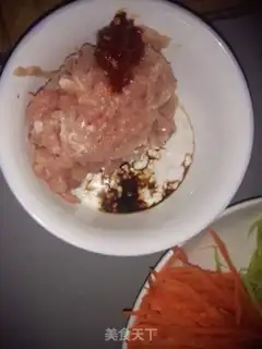 Make Five-coloured fried meat step 2