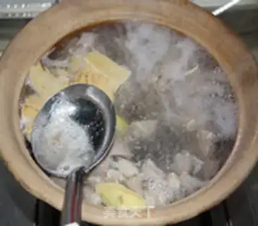 Make Yellow lamb soup step 8