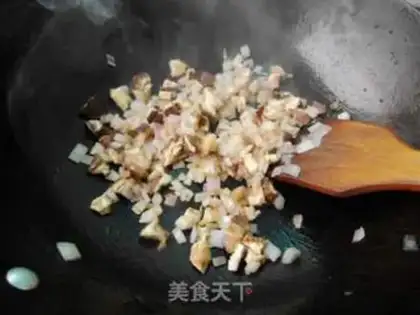 Make Mushroom olive rice step 6