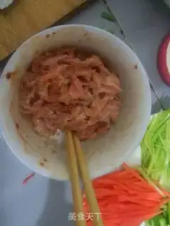 Make Five-coloured fried meat step 3