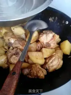 Make Chicken leg and potatoes step 6