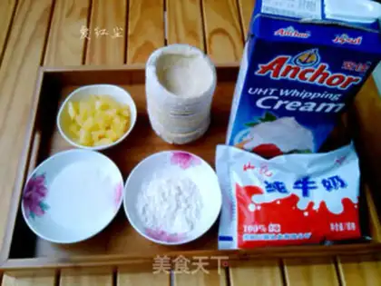 Make Pineapple omelet step 0