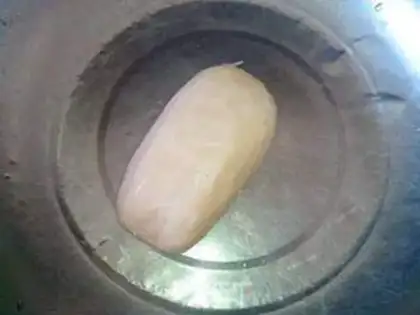 Make Garlic fried silk step 1