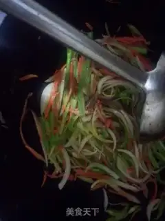 Make Five-coloured fried meat step 7