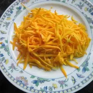 Make Pumpkin crackers step 1