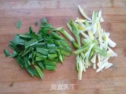 Make Garlic fried silk step 3