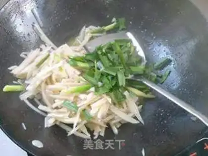 Make Garlic fried silk step 6