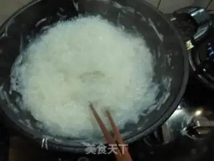 Make Fried radish step 16