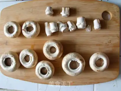 Make Vanilla beef for mushrooms step 1