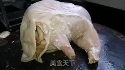 Make Pig belly chicken step 2