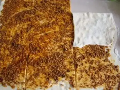 Make Sesame cake step 11