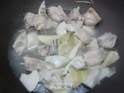 Make A chicken wing with hot peppers step 1