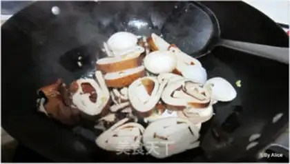 Make Sphinx chicken tofu dry step 2