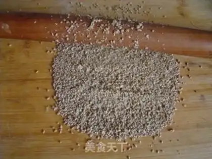 Make Sesame cake step 19