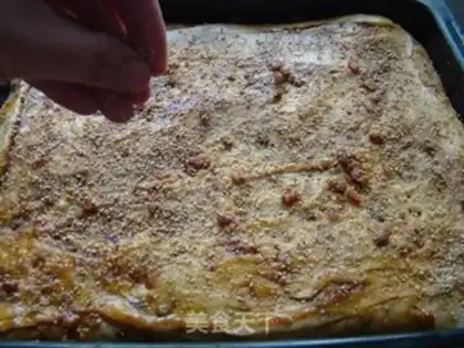 Make Sesame cake step 20