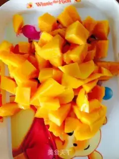 Make Mango pudding step 0