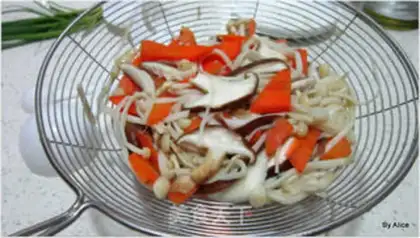 Make Jealousy gin mushrooms step 2