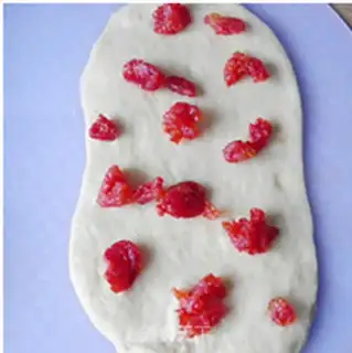 Make Holy fruit toast step 8