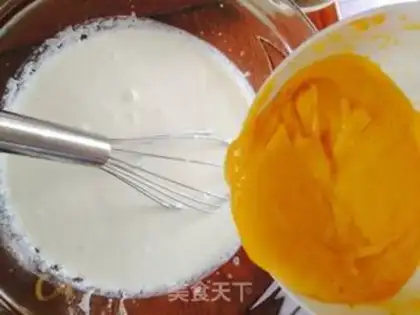 Make Mango pudding step 7