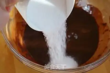 Make Chocolate brownie step 1